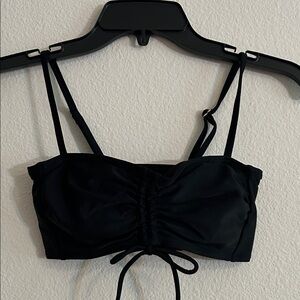 Black bikini top